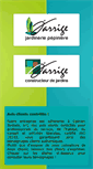 Mobile Screenshot of pepinieresjarrige.fr