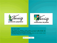 Tablet Screenshot of pepinieresjarrige.fr